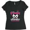 Super Grandma - What's Your Superpower? Women's Triblend Scoop T-shirt