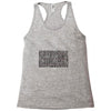 i love the smellof burnt rubber Racerback Tank