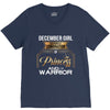 december girl is a perfect combination of princess and warrior V-Neck Tee