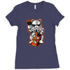 maneki trooper Ladies Fitted T-Shirt