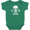 rock skull Baby Bodysuit