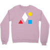 clean bandit shapes geometric Crewneck Sweatshirt