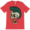 skull punk style T-Shirt