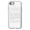legends are born in january iPhone 8