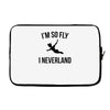 i'm so fly Laptop sleeve
