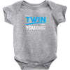 It's A Twin Thing Baby Onesie