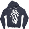 american flag soldier Zipper Hoodie