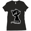 cat2 Ladies Fitted T-Shirt