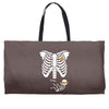 pregnant skeleton baby costume halloween maternity ninja ladies Weekender Totes