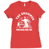 drummer Ladies Fitted T-Shirt