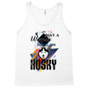 who loves husky Tank Top