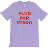 vote for pedro ringer t shirt napoleon dynamite ninja skills T-Shirt