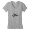 LOOK BEAUTY Women's V-Neck T-Shirt