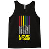 Lightsaber Rainbow - Love Is Love Tank Top
