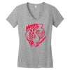 money over emotion Women's V-Neck T-Shirt