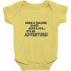 teacher adventure Baby Onesie