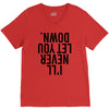 i'll never let you down V-Neck Tee