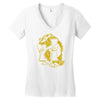 house od badger Women's V-Neck T-Shirt