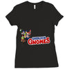 Sherlock Gnomes Ladies Fitted T-Shirt