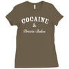 cocaine &amp; protein shakes Ladies Fitted T-Shirt