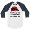 coffee lover 3/4 Sleeve Shirt