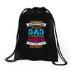 Super Cool Dad Of A Freaking Awesome Daughter Drawstring Bags
