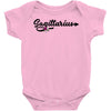 sagittarius violet Baby Bodysuit