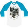 natural collapse 3/4 Sleeve Shirt