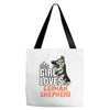This Girl Loves Her German Shepherd Tote Bags