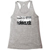 summer in the city Racerback Tank