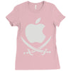 apple pirate Ladies Fitted T-Shirt