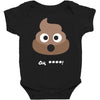 cute poo Baby Bodysuit