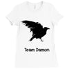 team damon salvatore (4) Ladies Fitted T-Shirt