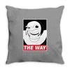 THE WAY Throw Pillow