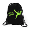 dare to zlatan Drawstring Bags