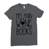 melanin wine books Ladies Fitted T-Shirt