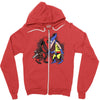 mutant v mutant Zipper Hoodie