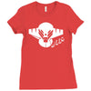 uomo jeeg robot d'acciaio stampa bianca cartoon&amp;fumetti Ladies Fitted T-Shirt
