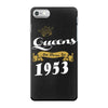 queens are born in 1953 iPhone 7 Case