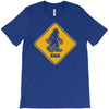 big foot xing big foot crossing sasquatch T-Shirt