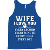 I Love you Wife Tank Top