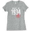 Made In 1934 All Original Part Ladies Fitted T-Shirt