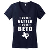 vote beto Women's V-Neck T-Shirt