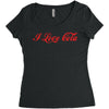 I Love Cola Women's Triblend Scoop T-shirt