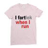 funny i fartlek Ladies Fitted T-Shirt