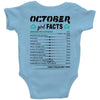 October Girl Facts Libra Baby Onesie