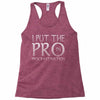 procrastination Racerback Tank
