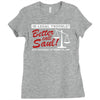 better call ad Ladies Fitted T-Shirt