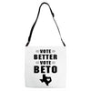 vote beto Adjustable Strap Totes