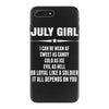 Super July Girl iPhone 7 Plus Case